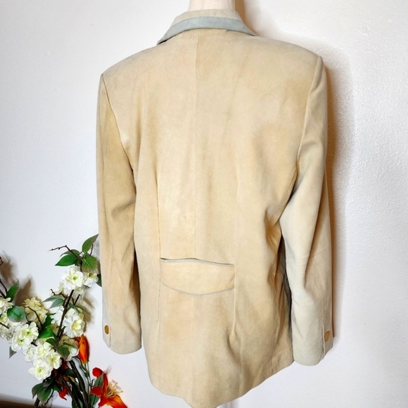 NEW Vintage Livingston Williams Lambskin Suede Women Handcraft Western Cut Coat - Picture 9 of 15